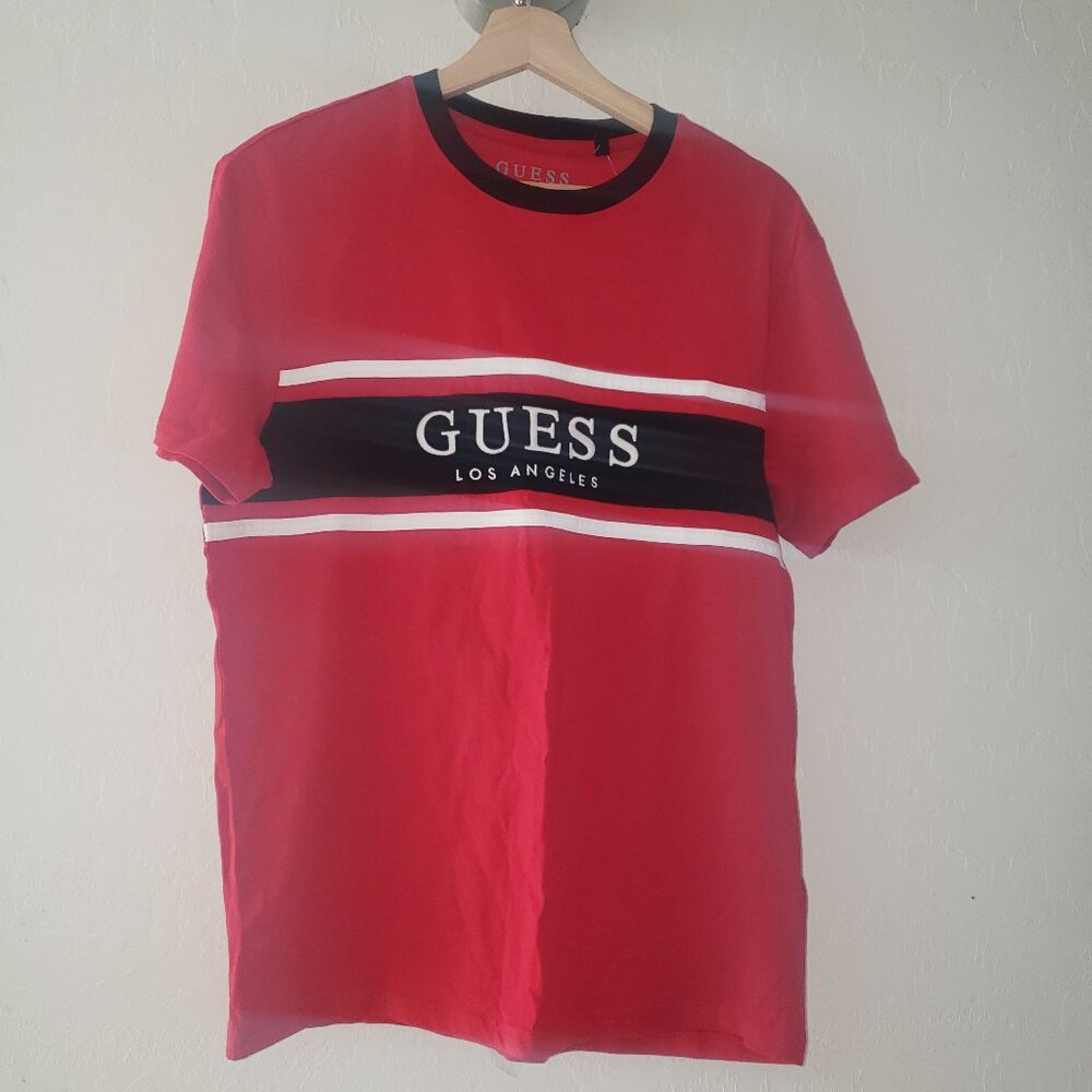 guess Eco Rickinson Logo Tee